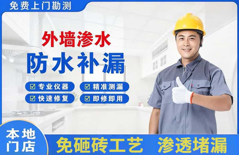 龙亭外墙渗水维修
